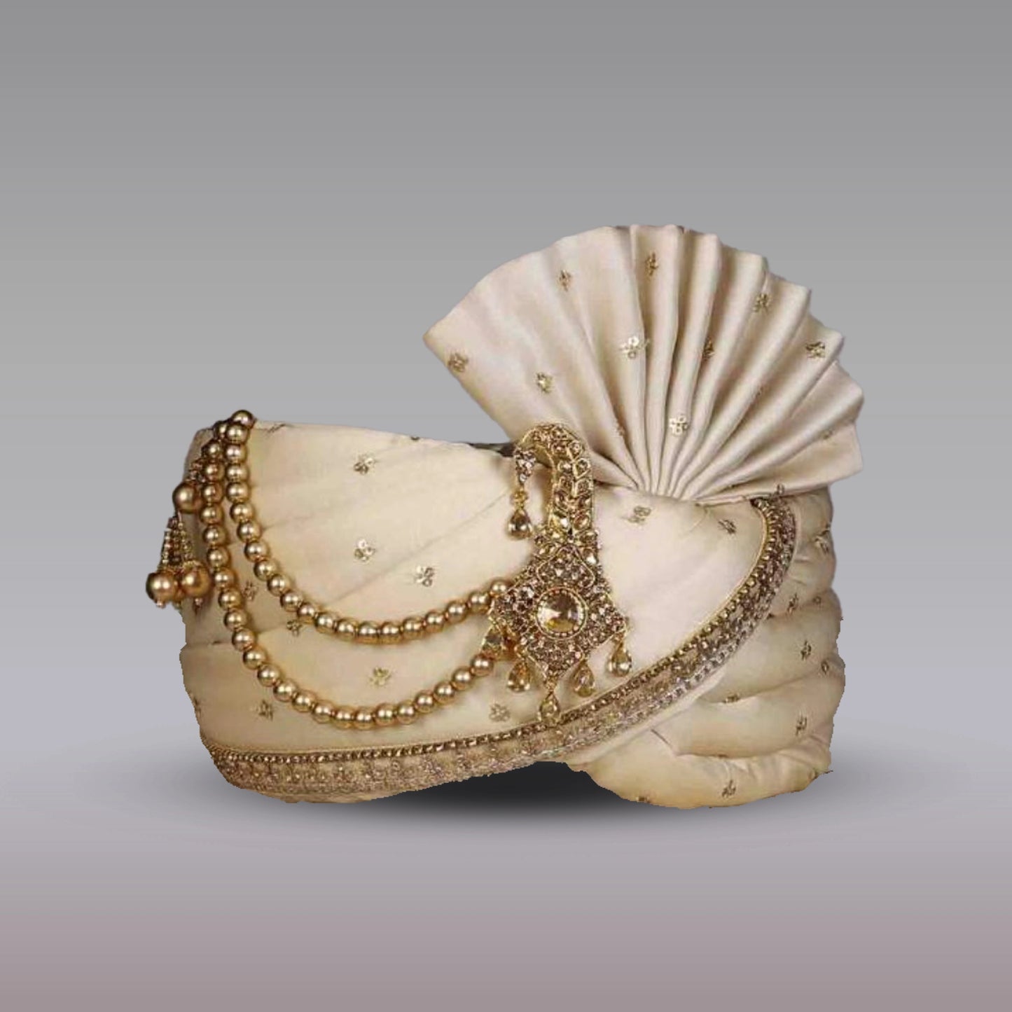 Imperial Gold Ivory Safa