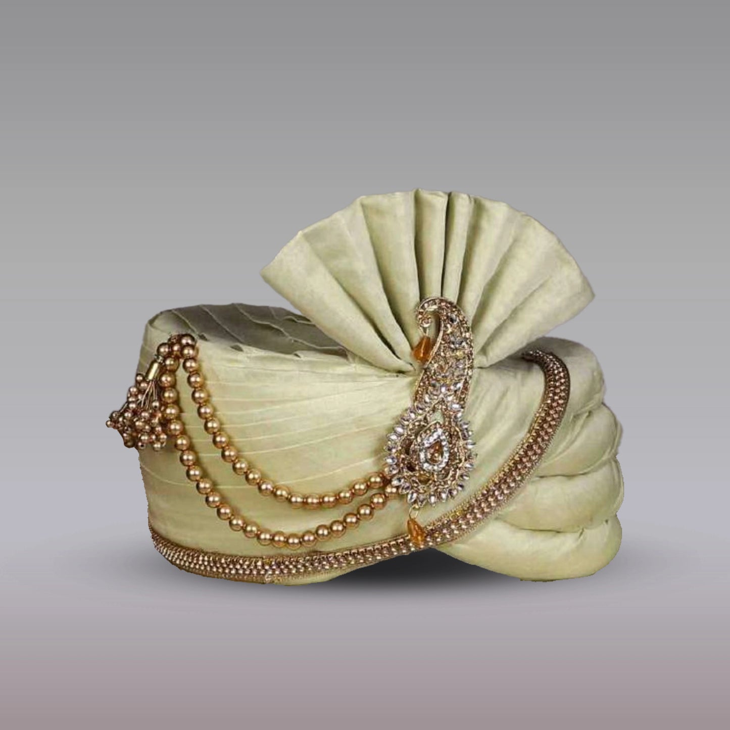 Regal Olive Gold Safa