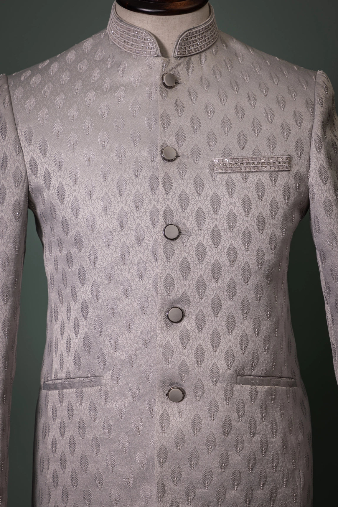 Imperial Frost Bandhgala Suit