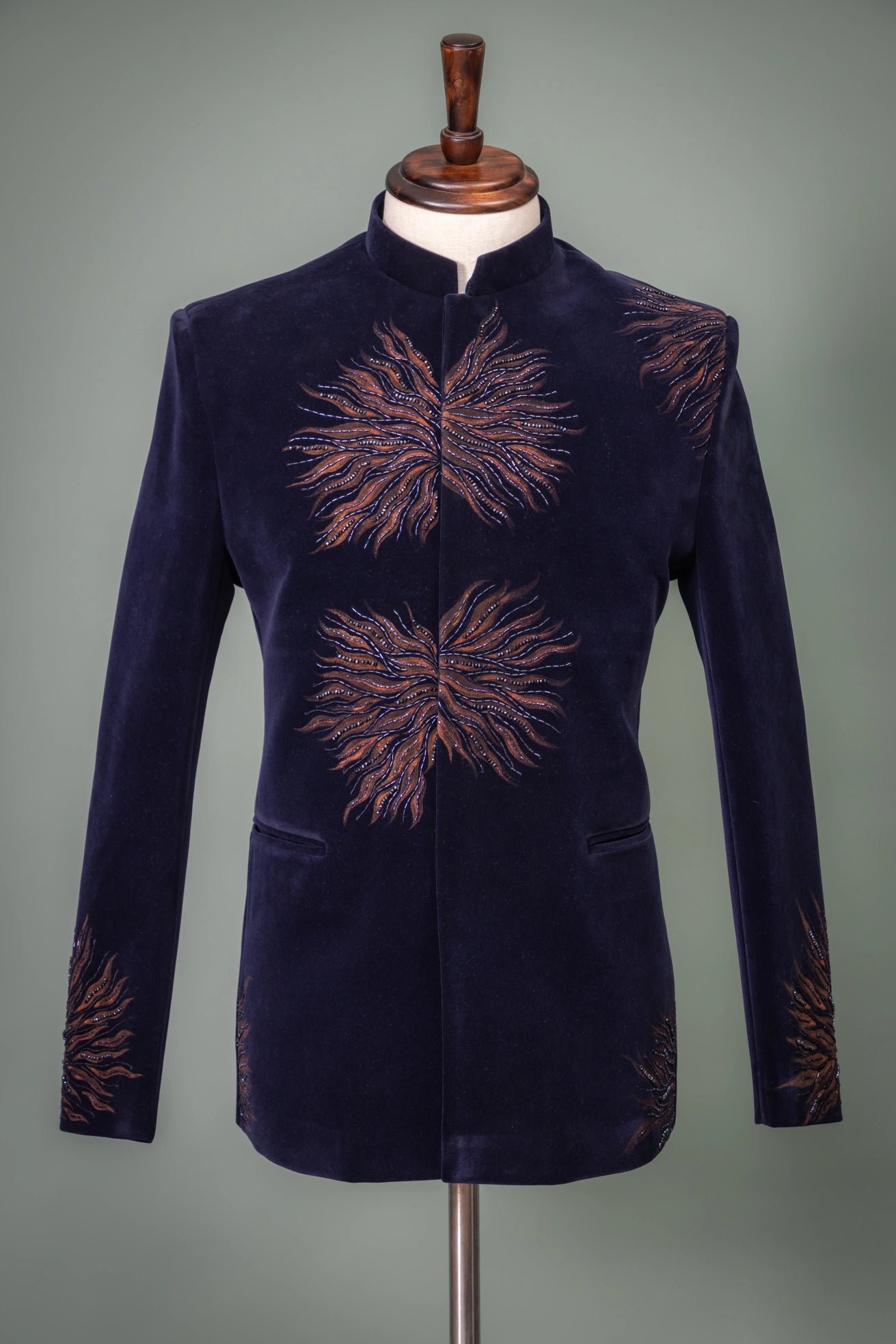 Midnight Ember Bandhgala