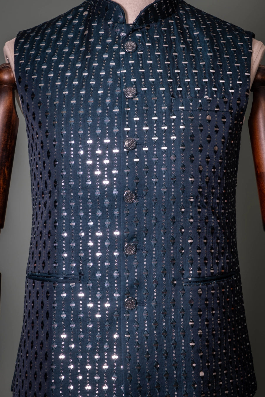 Midnight Mirror Waistcoat