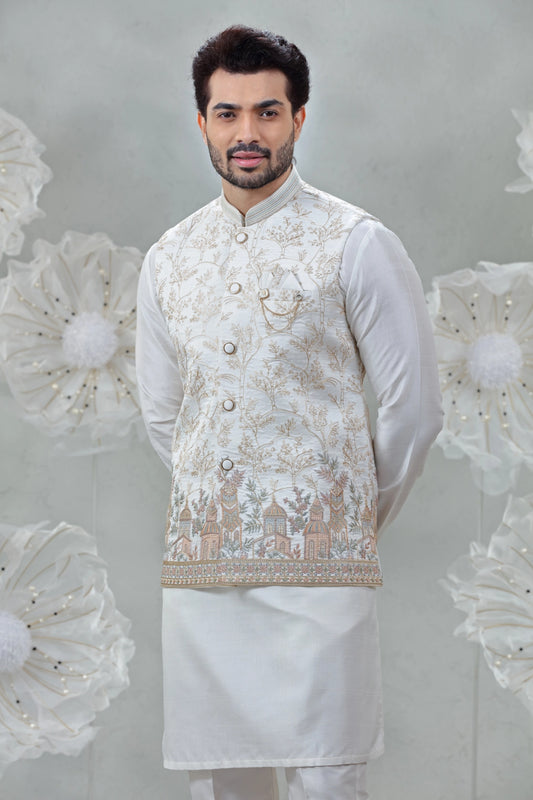 Timeless Elegance with Artisanal Embroidery