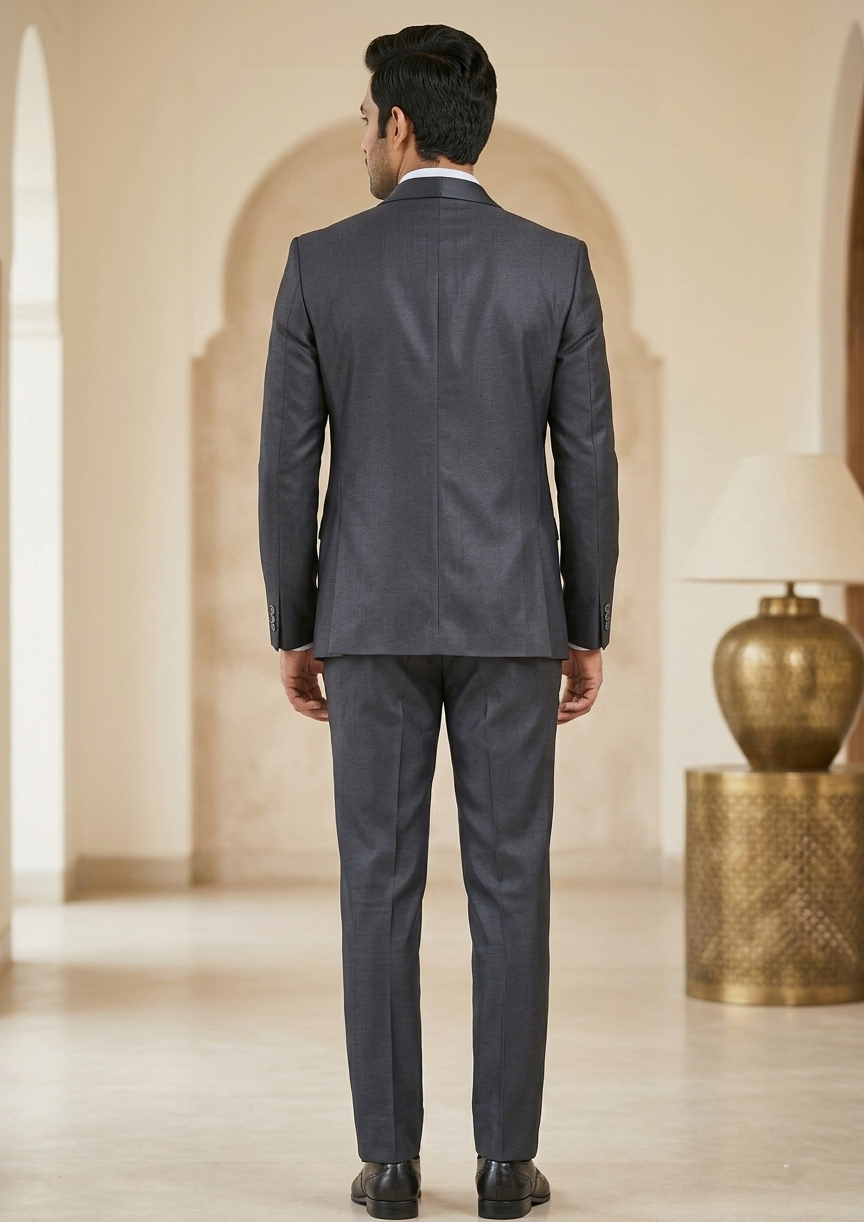 Midnight Charcoal 5-Piece Formal Tuxedo Set