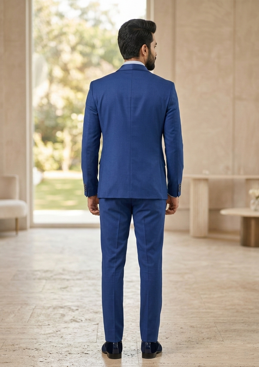 Midnight Azure 5-Piece Designer Tuxedo