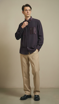 Plum Club-Wear Shirt for Men (Zip Pocket Detail) | Dresswala NX