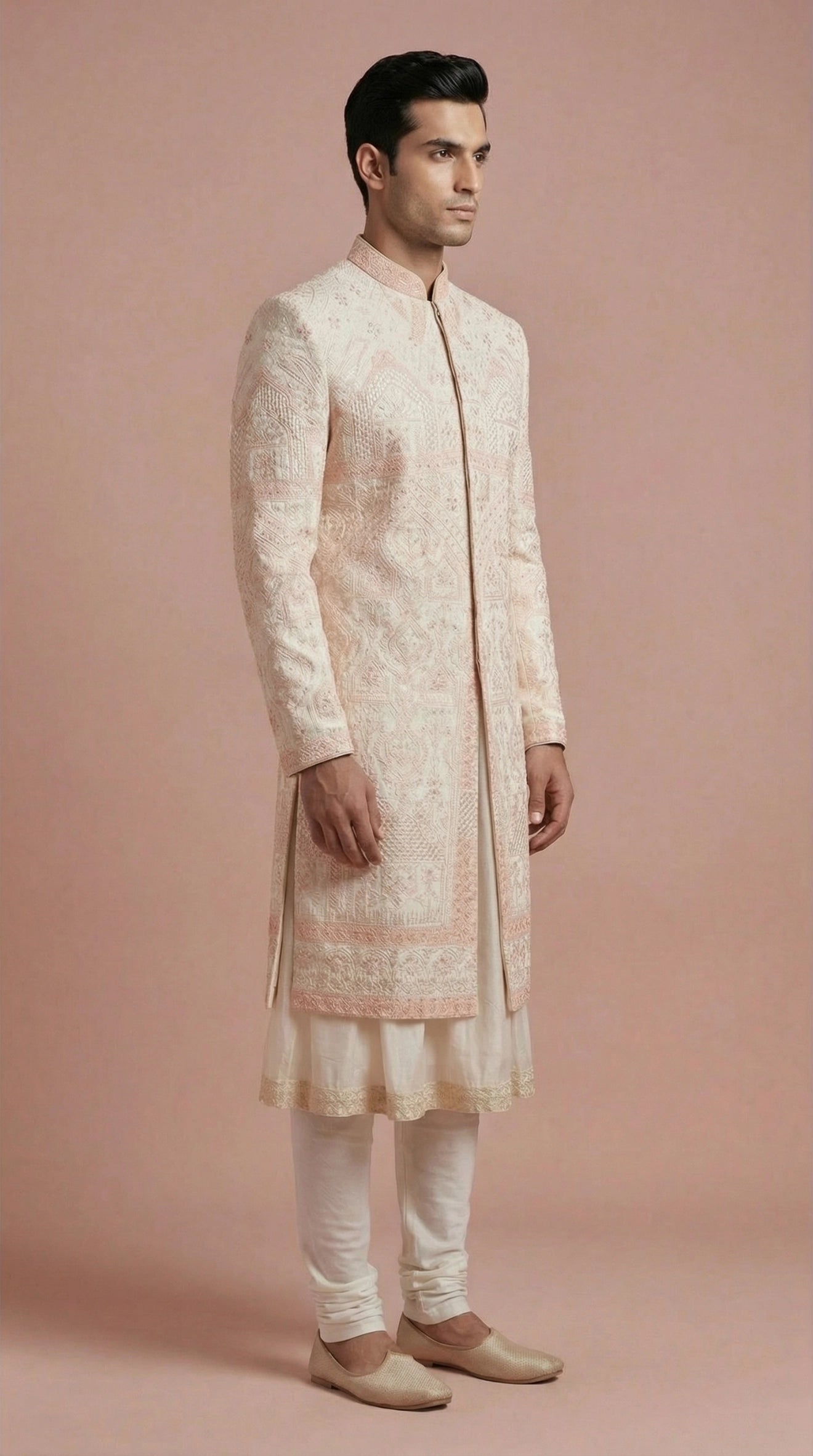 Blush Heritage Sherwani for Men | Dresswala NX