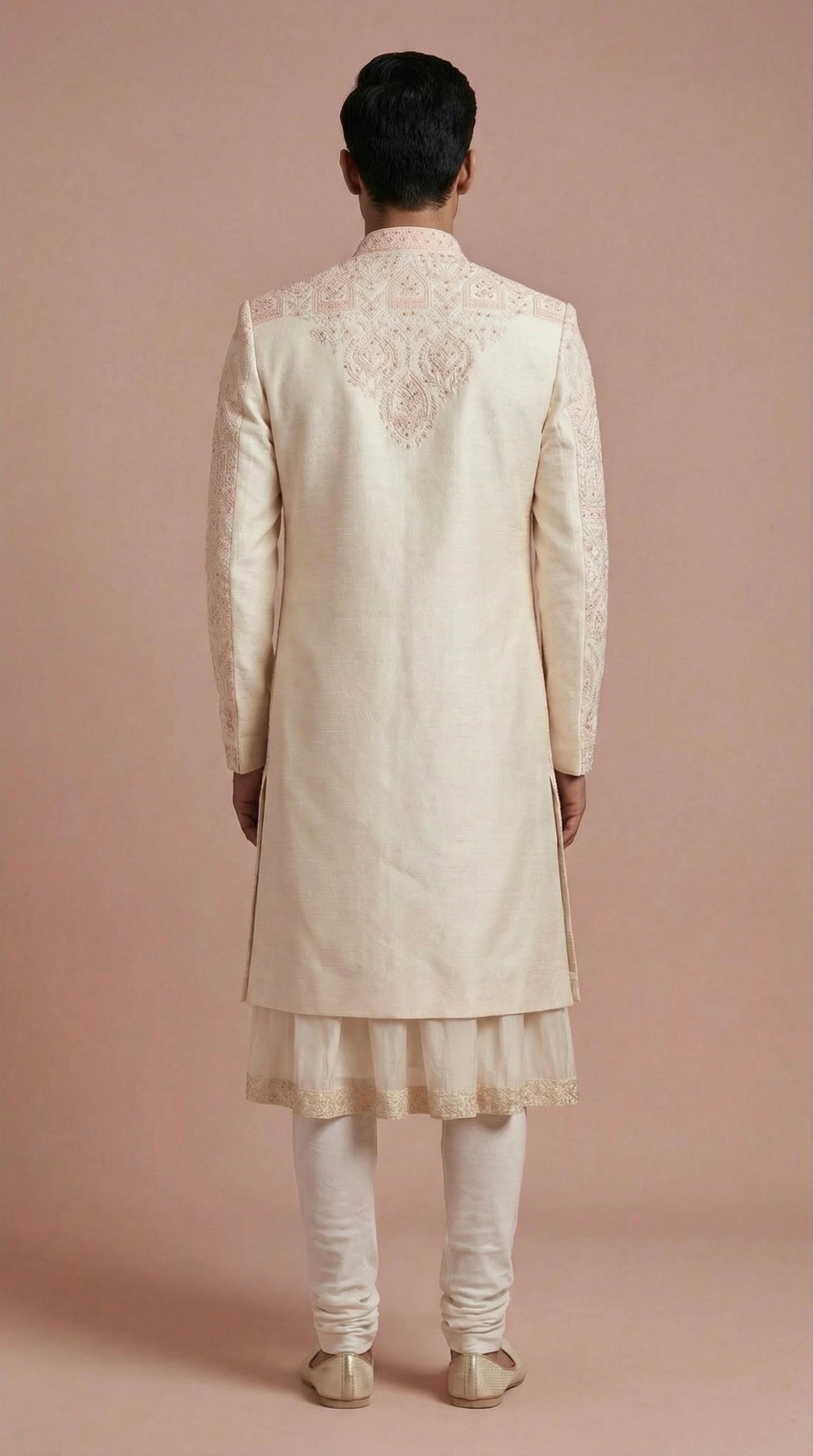 Blush Heritage Sherwani for Men | Dresswala NX