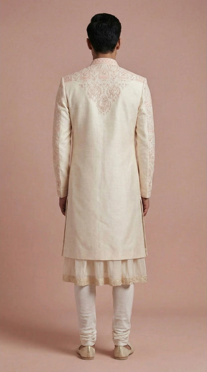 Blush Heritage Sherwani for Men | Dresswala NX