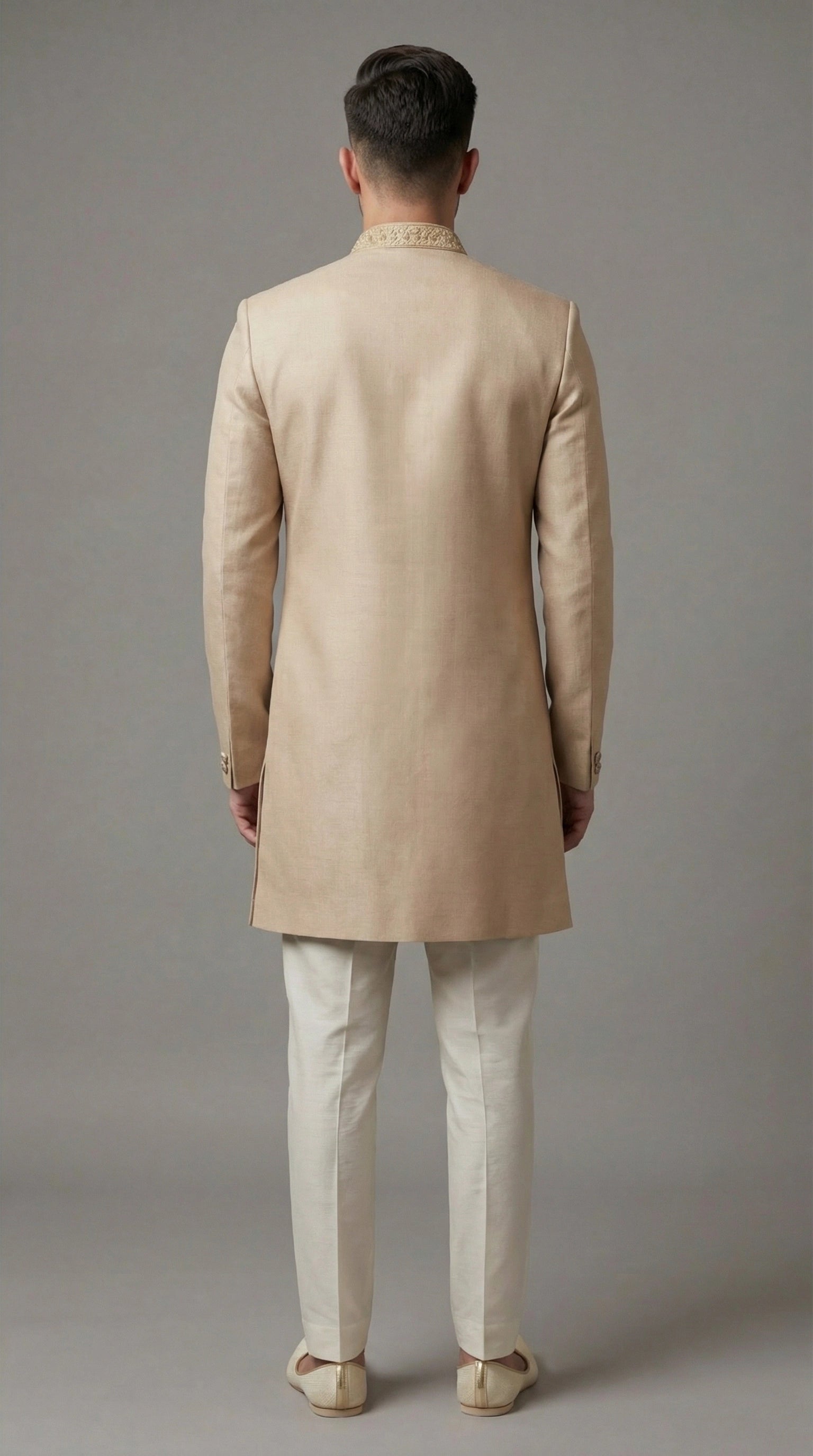 Ivory Indo-Western for Men | Wedding Wear – Dresswala NX