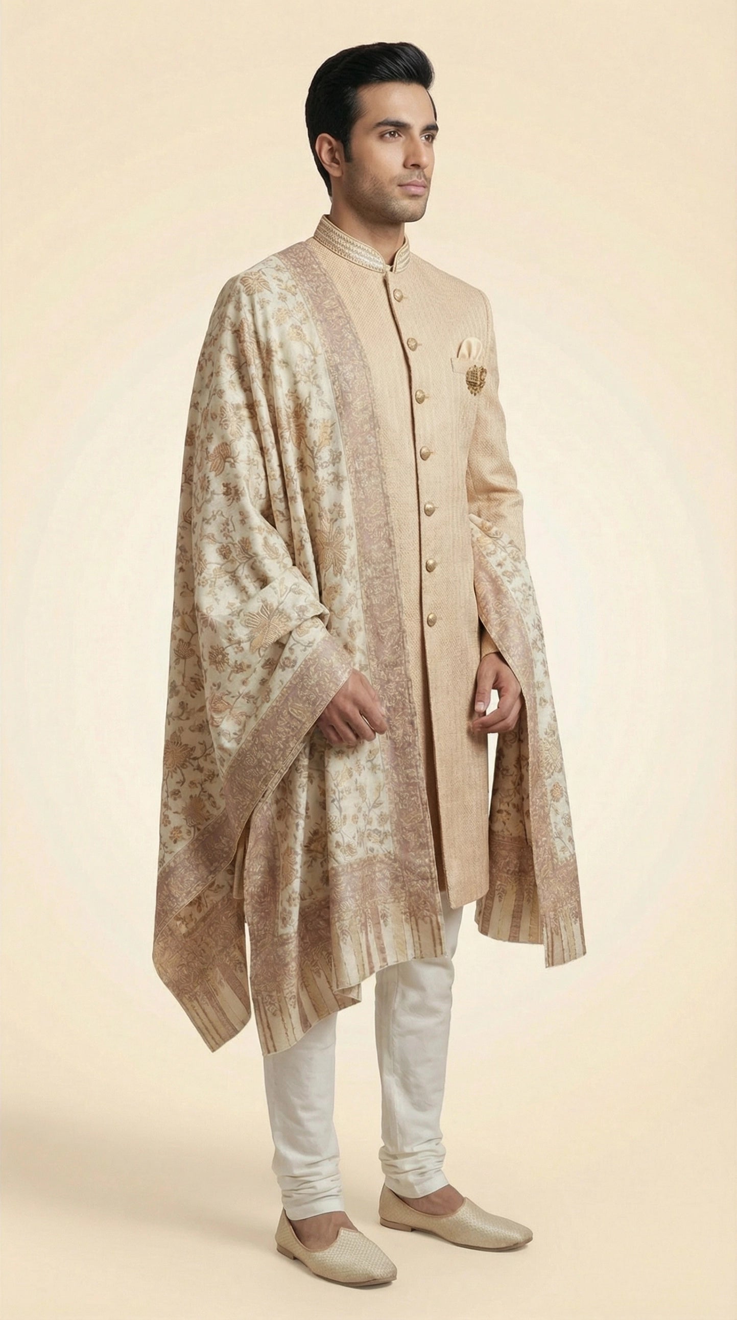 Gold Indo-Western for Men | Dresswala NX