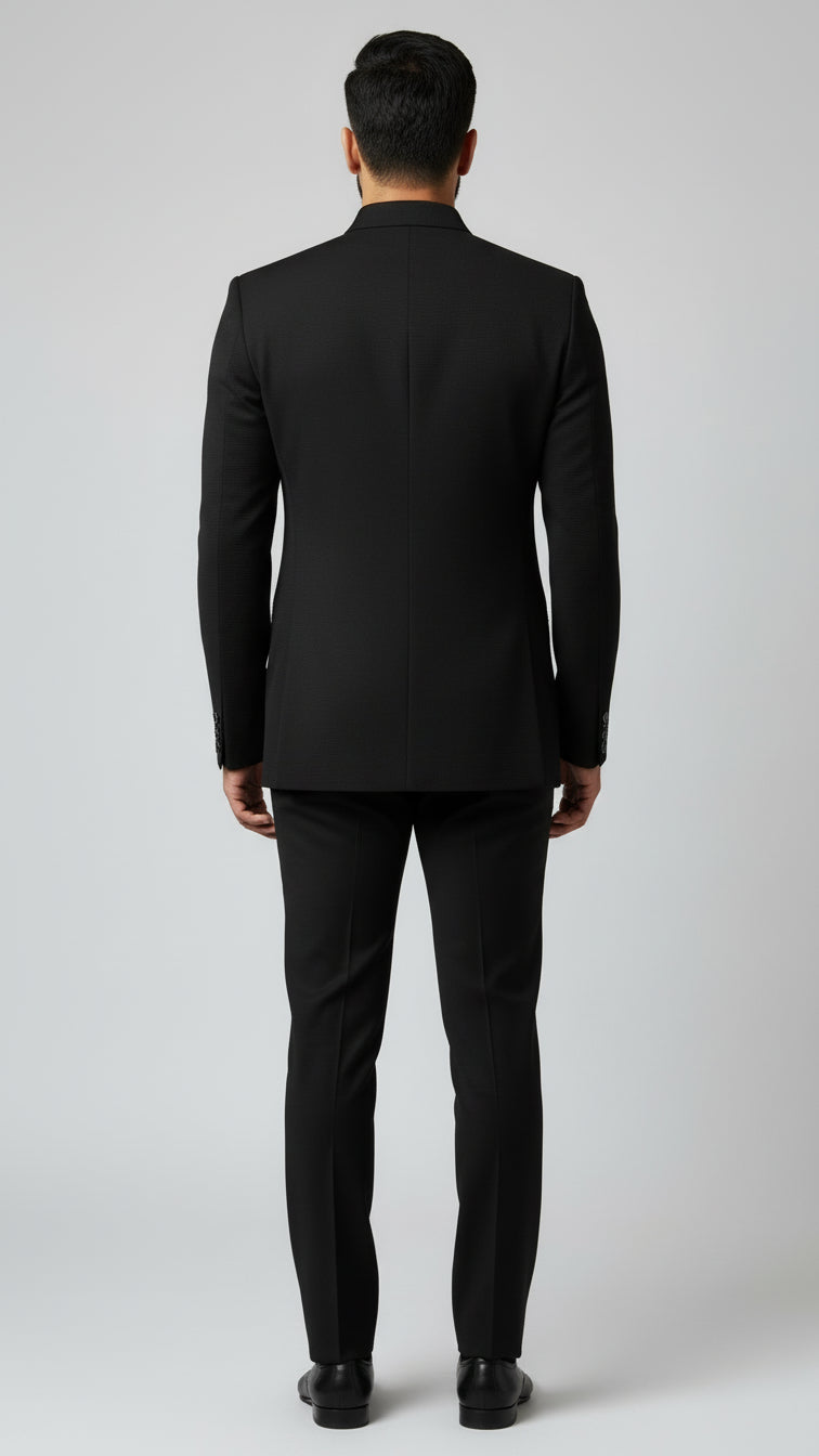 Designer Black Jodhpuri Bandhgala Set | Dresswala NX