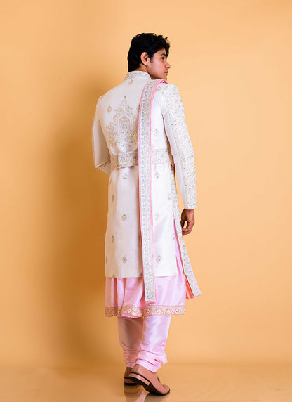 Blossom Pink Sherwani