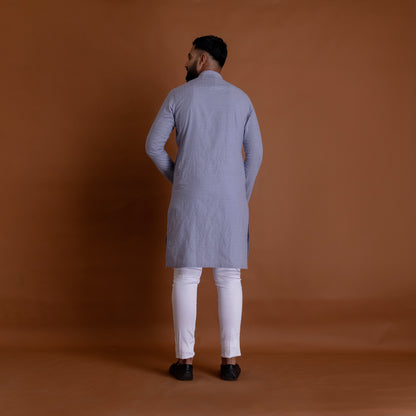 Basic Grey Kurta