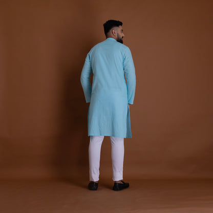 Light Blue Kurta