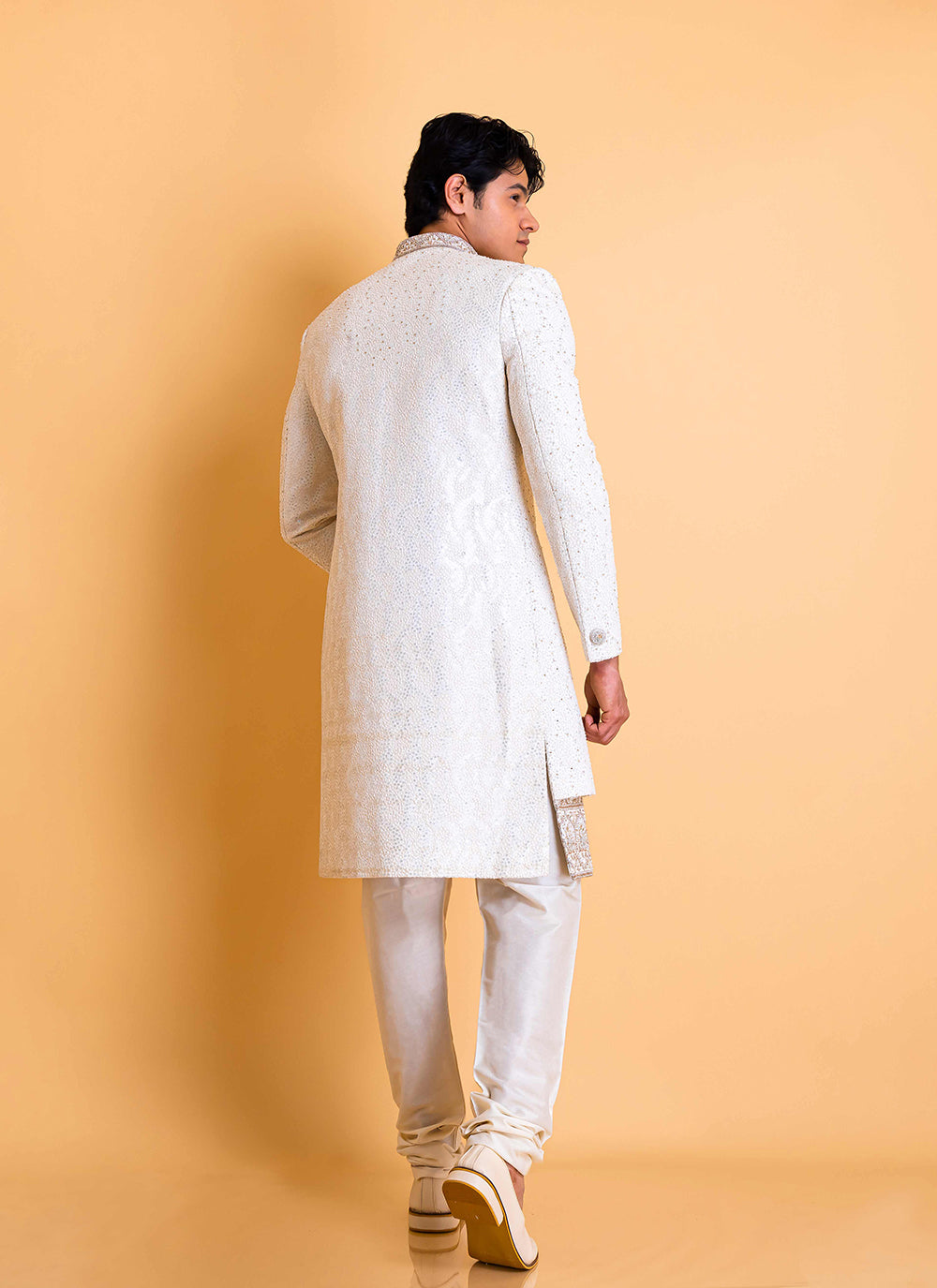 Off-White Handworked Sherwani