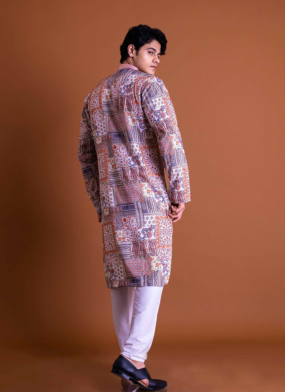 The Multi-Color Printed Kurta Set