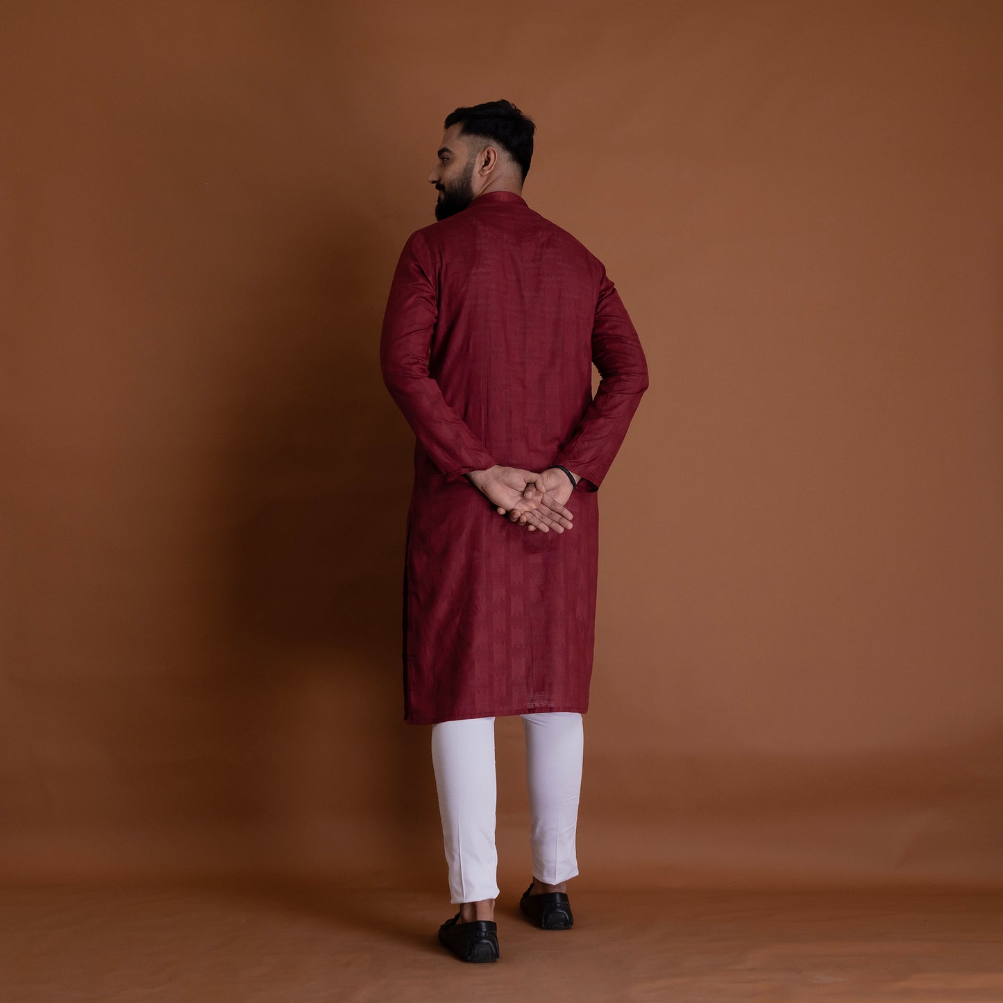 Basic Maroon Kurta