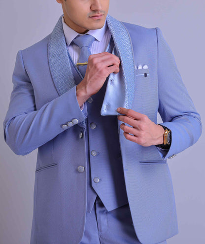 Sky Blue Suit