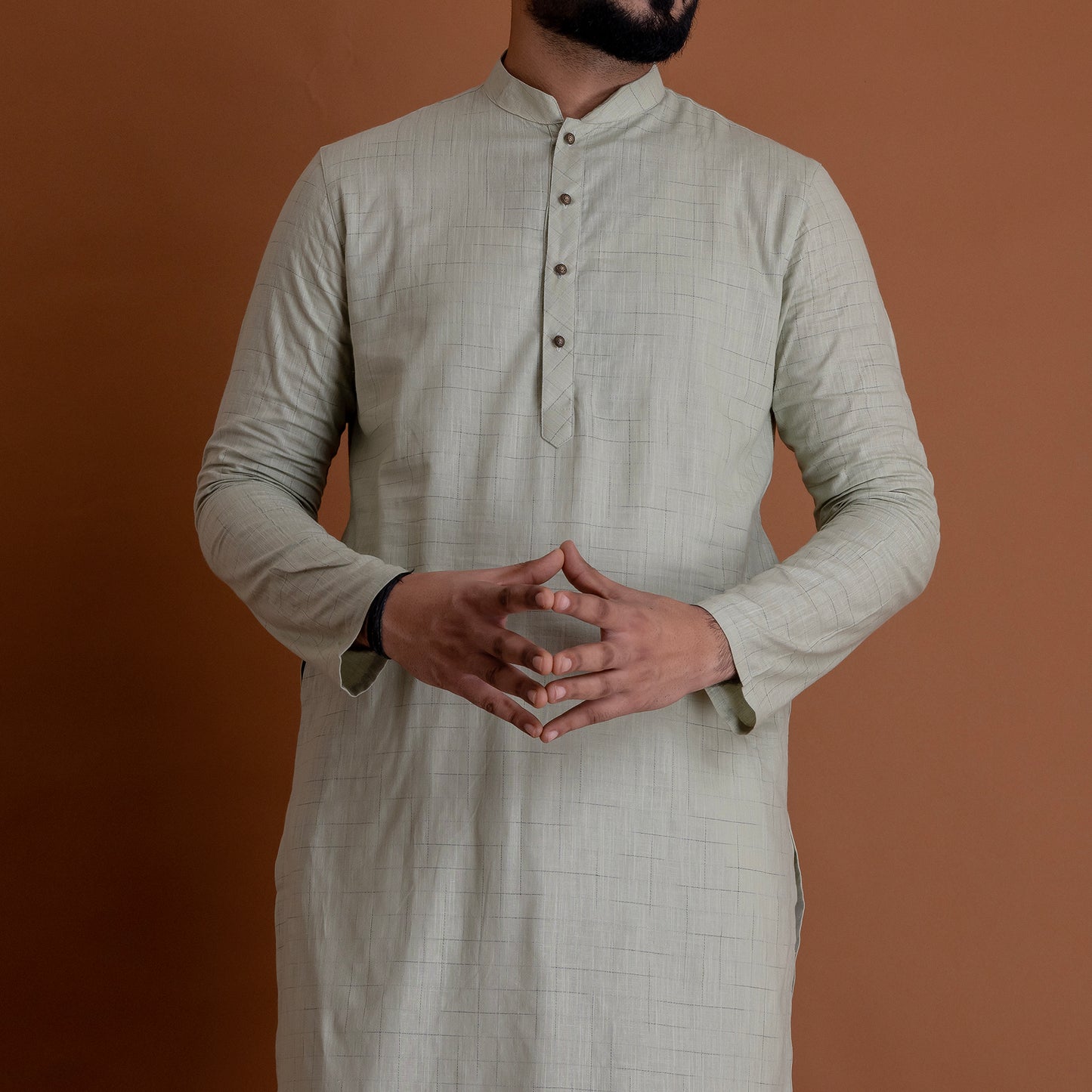 Basic Pista Colored Kurta