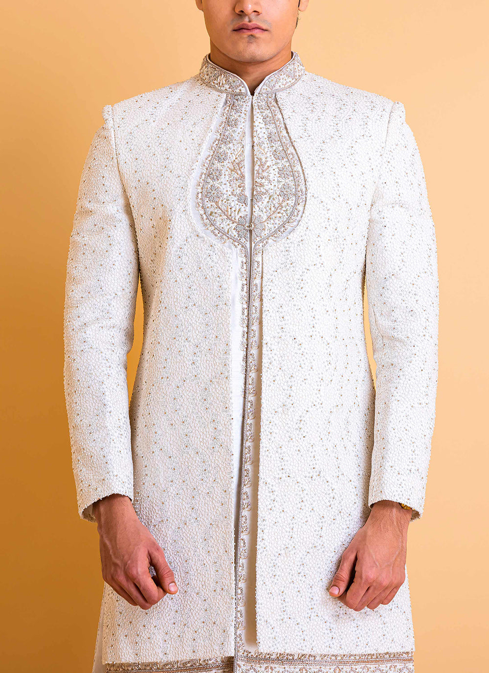 Off-White Handworked Sherwani