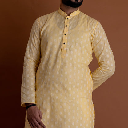 Designer Yellow Kurta