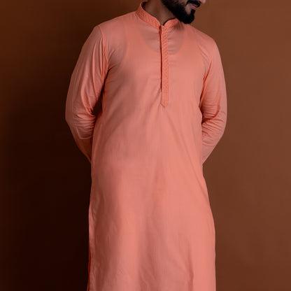 Basic Orange Kurta