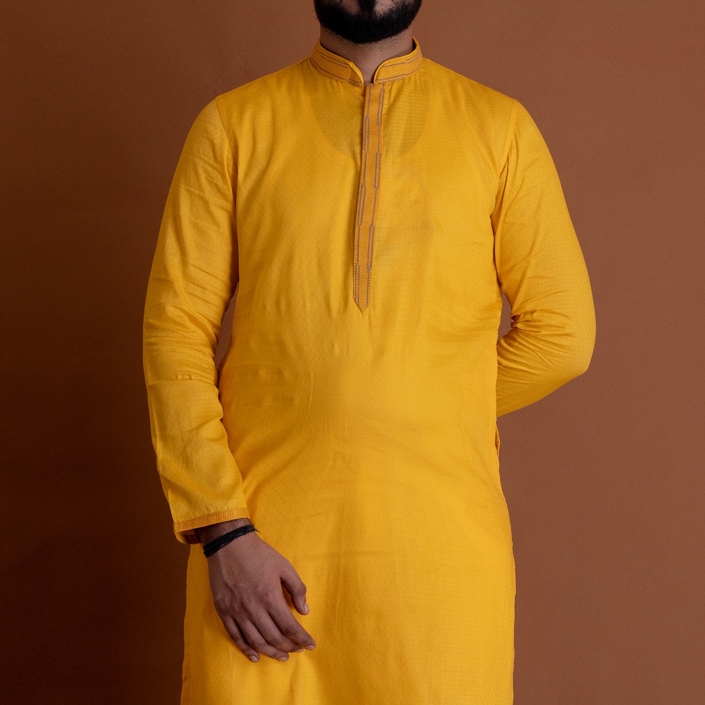 Basic Yellow Kurta