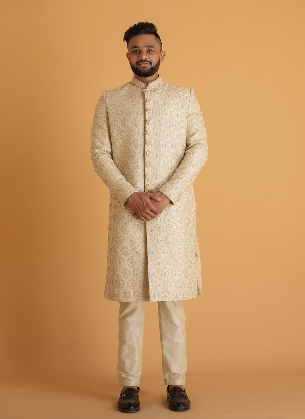 Gold-Toned Sherwani