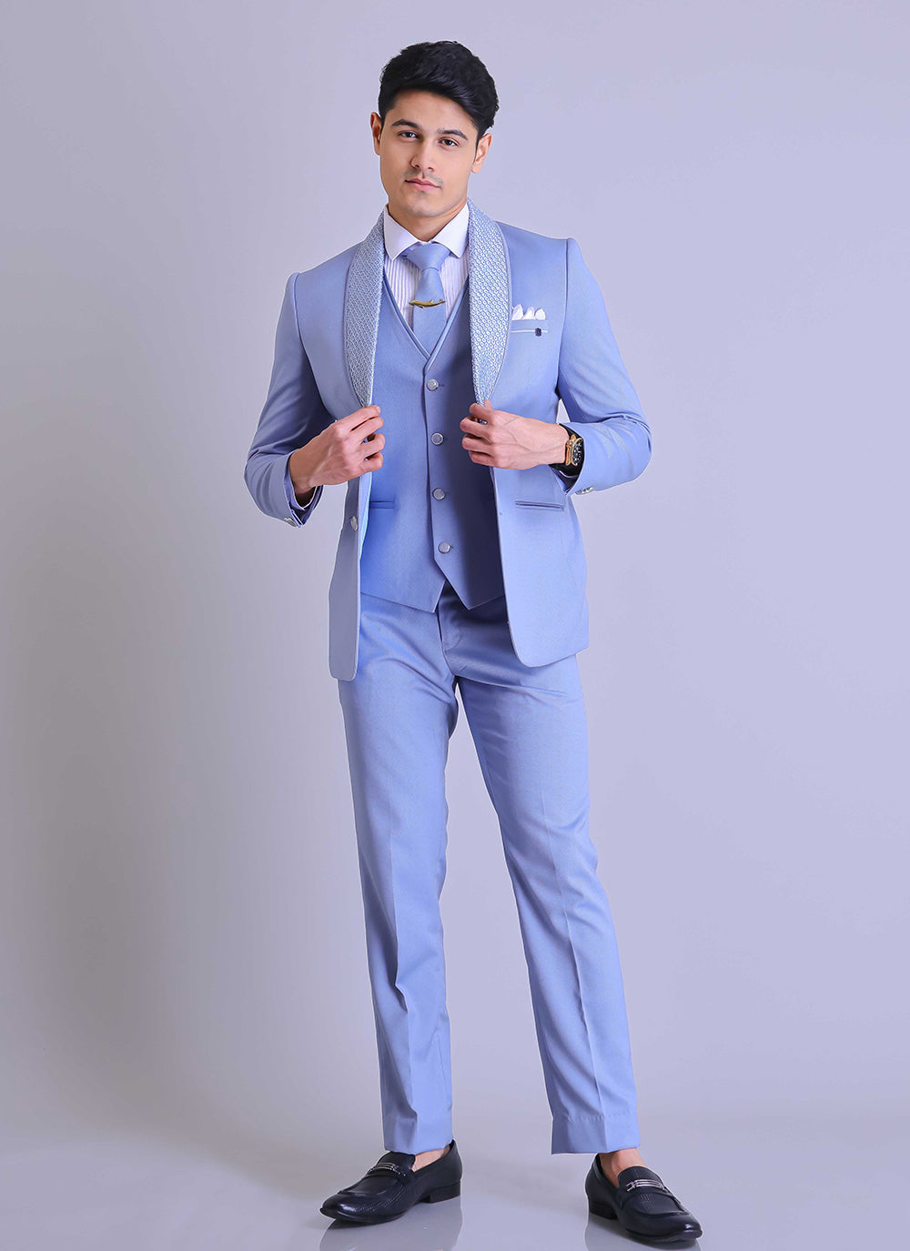 Sky Blue Suit