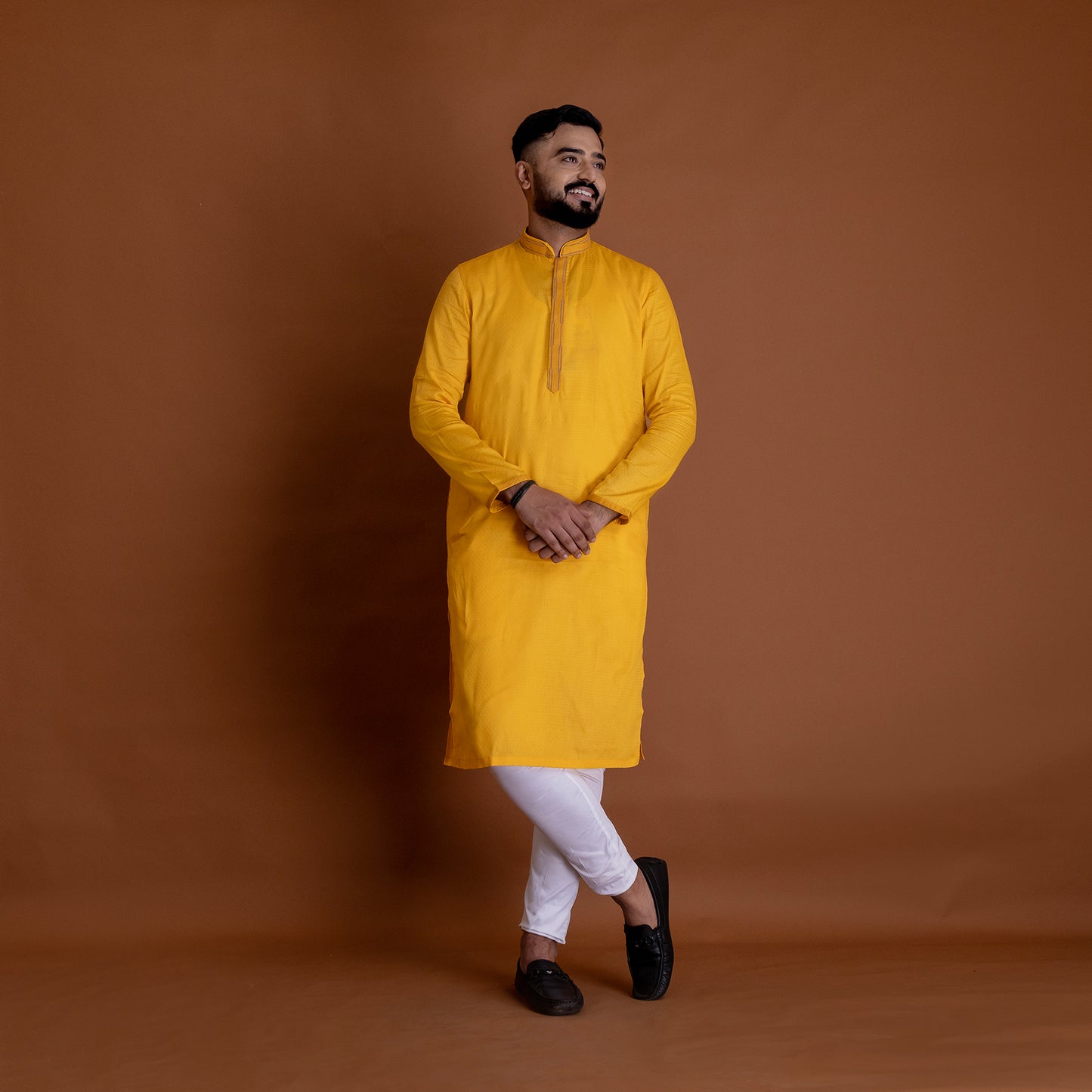 Basic Yellow Kurta