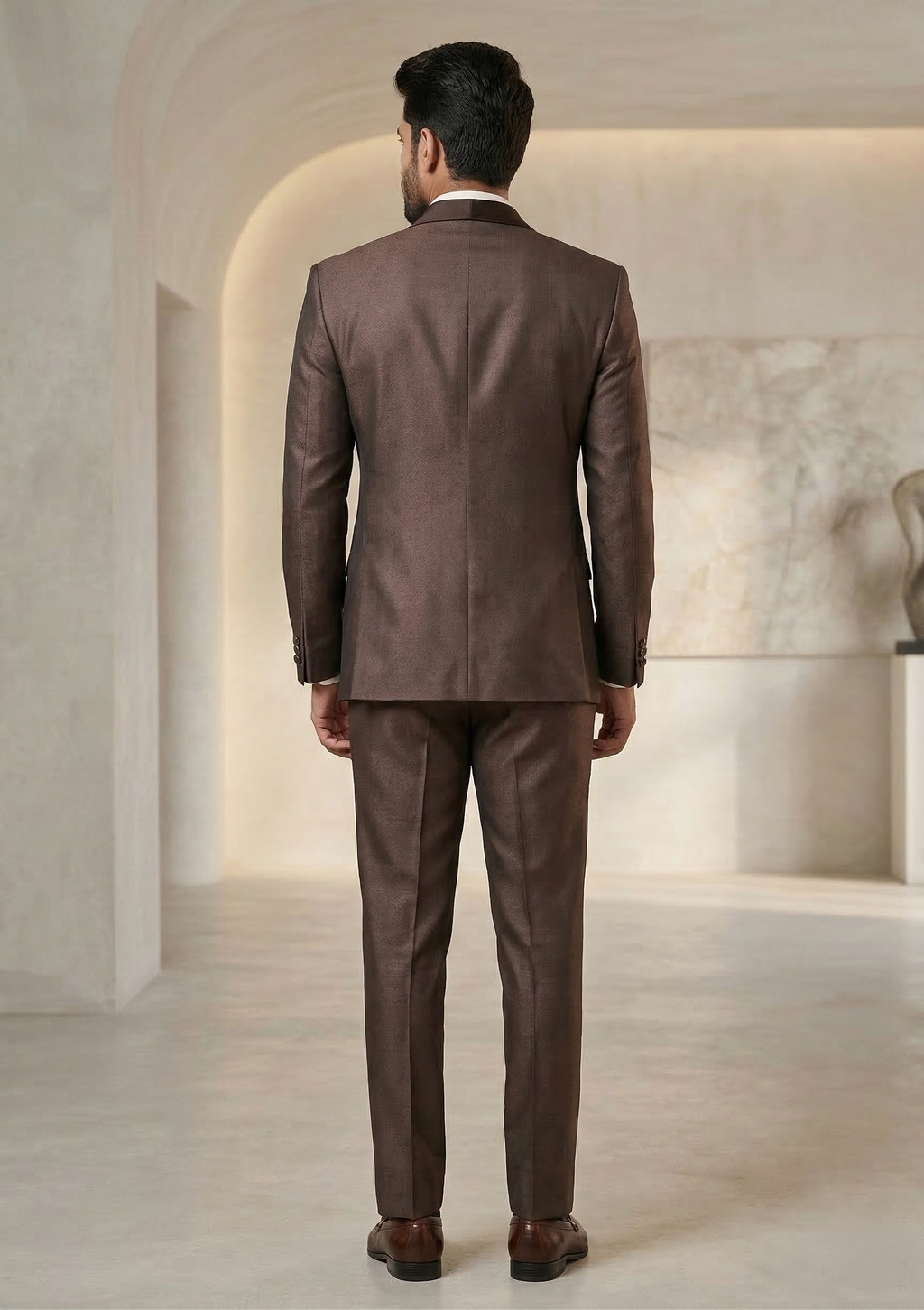 The Bronze Five-piece Shawl Lapel Tuxedo