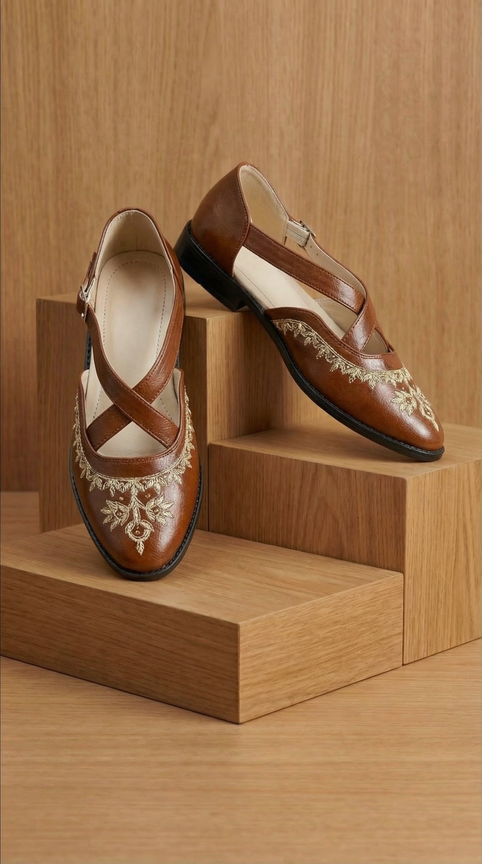 Suvarna Jaal Jutti | Gold Embroidered Festive Footwear – Dresswala NX