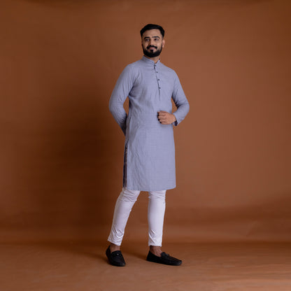 Basic Grey Kurta