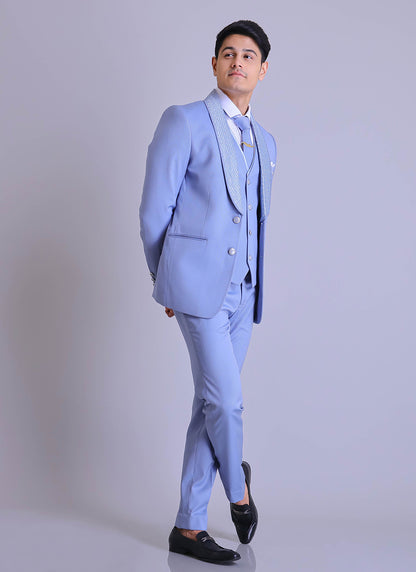 Sky Blue Suit