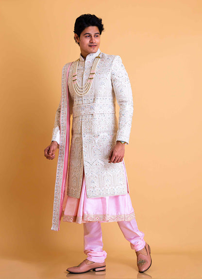 Blossom Pink Sherwani