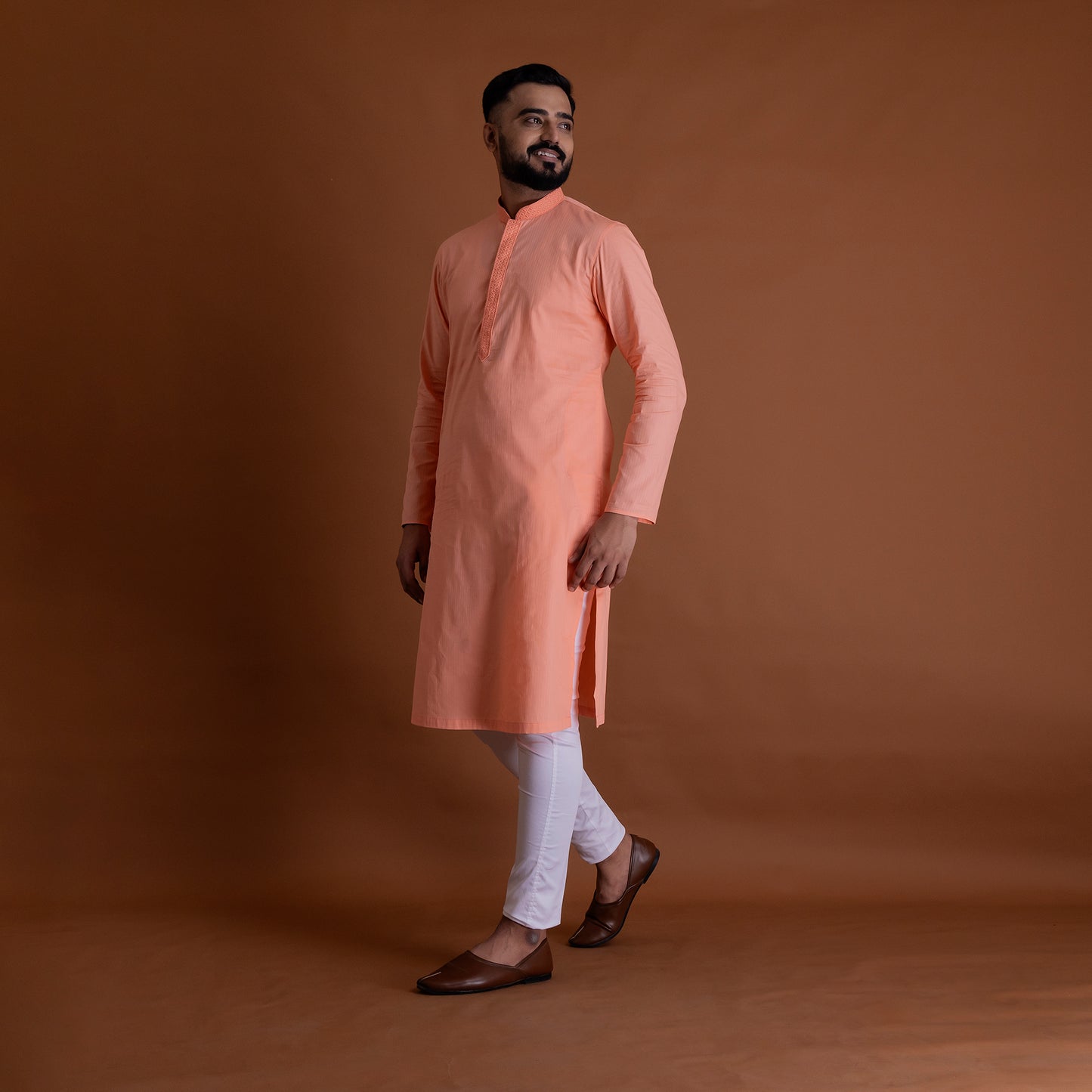 Basic Orange Kurta