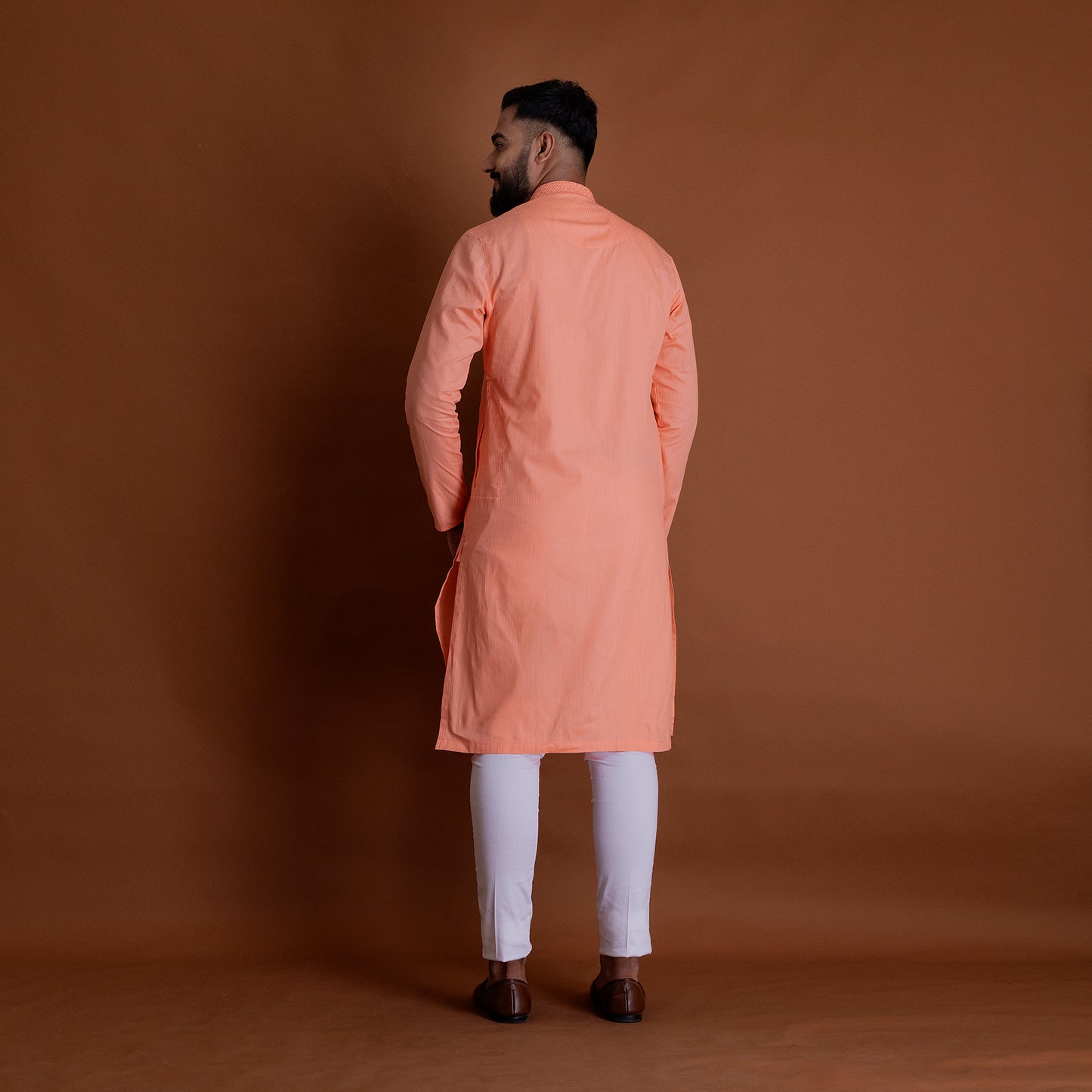 Basic Orange Kurta