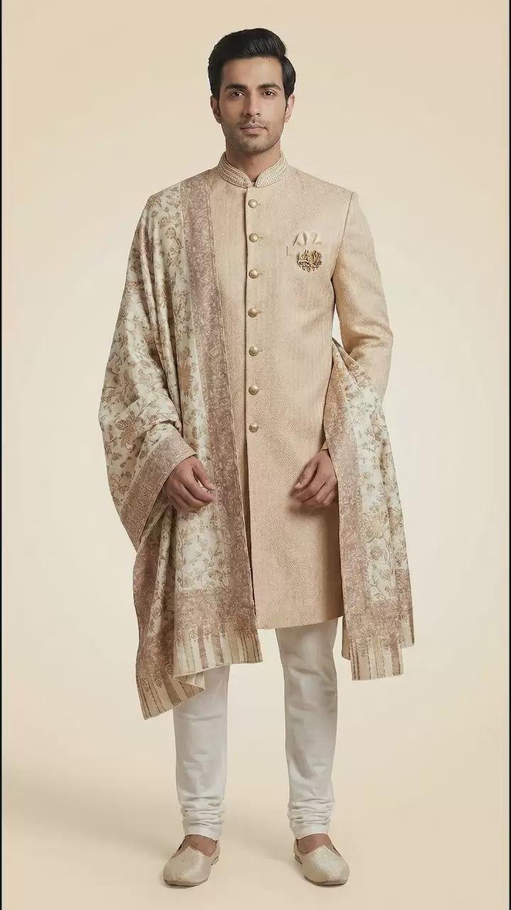 Gold Indo-Western for Men | Dresswala NX